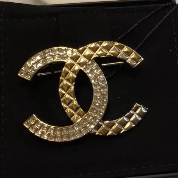 🌟⭐️sold Brand new Chanel crystal large brooch - Picture 1 of 5
